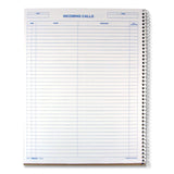 Rediform® Wirebound Call Register, One-Part (No Copies), 11 x 8.5, 100 Forms Total (RED50111) Each
