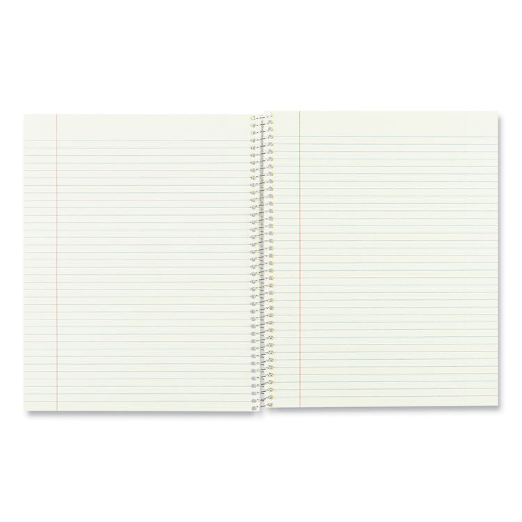 National® Single-Subject Wirebound Notebooks, Narrow Rule, Brown Paperboard Cover, (80) 10 x 8 Sheets (RED33008)