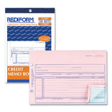 Rediform® Credit Memo Book, Three-Part Carbonless, 5.5 x 7.88, 50 Forms Total (RED7L787) Each