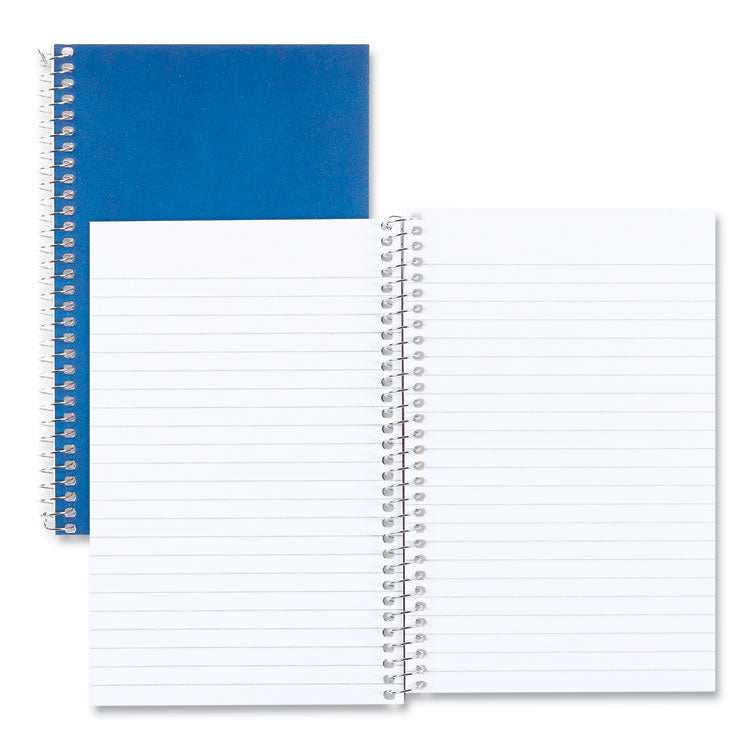 National® Three-Subject Wirebound Notebooks, Unpunched, Medium/College Rule, Blue Cover, (150) 9.5 x 6 Sheets (RED33360)
