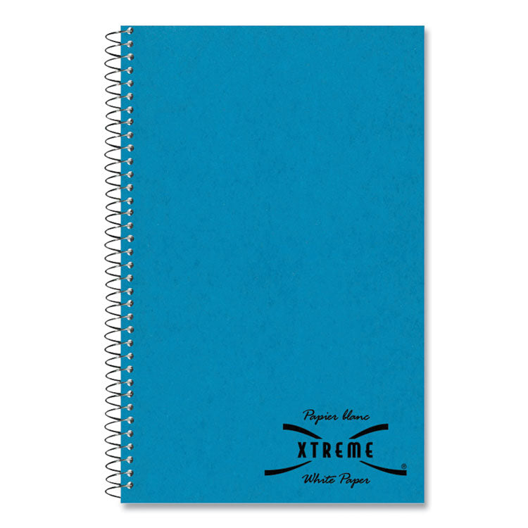 National® Single-Subject Wirebound Notebooks, Medium/College Rule, Blue Kolor Kraft Front Cover, (80) 9.5 x 6 Sheets (RED33560)
