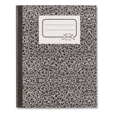 National® Composition Book, Wide/Legal Rule, Black Marble Cover, (80) 10 x 7.88 Sheets (RED43460) Each