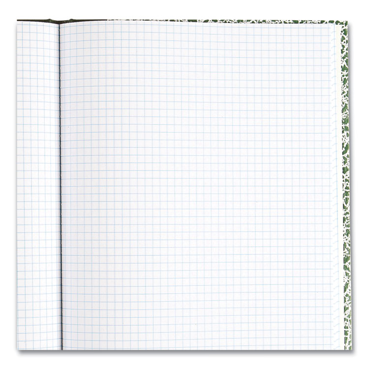 National® Lab Notebook, Wide/Legal Rule, Green Marble Cover, (96) 10.13 x 7.88 Sheets (RED53010) Each
