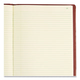 Rediform® National Brand Red Vinyl Series Journal, 1-Subject, Medium/College Rule, Red Cover, (300) 10 x 7.75 Sheets (RED57231)