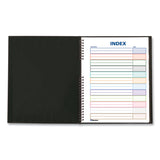Blueline® NotePro Notebook, 1-Subject, Medium/College Rule, Black Cover, (75) 11 x 8.5 Sheets (REDA10150BLK)