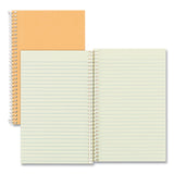 National® Single-Subject Wirebound Notebooks, Narrow Rule, Brown Paperboard Cover, (80) 7.75 x 5 Sheets (RED33002) Each