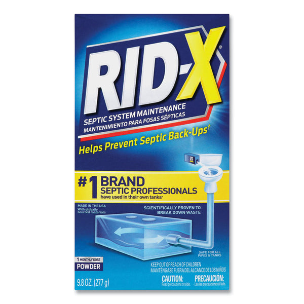 RID-X® Septic System Treatment Concentrated Powder, 9.8 oz, 12/Carton (RAC80306) Case of 12