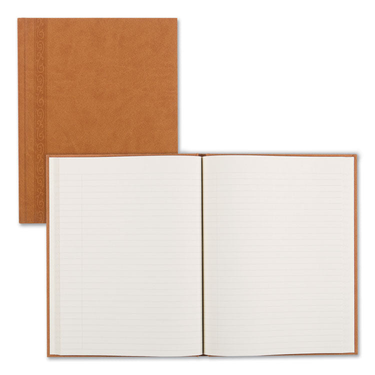 Blueline® Da Vinci Notebook, 1-Subject, Medium/College Rule, Tan Cover, (75) 9.25 x 7.25 Sheets (REDA8005)