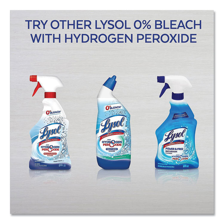 LYSOL® Brand Bathroom Cleaner with Hydrogen Peroxide, Cool Spring Breeze, 22 oz Trigger Spray Bottle (RAC85668)