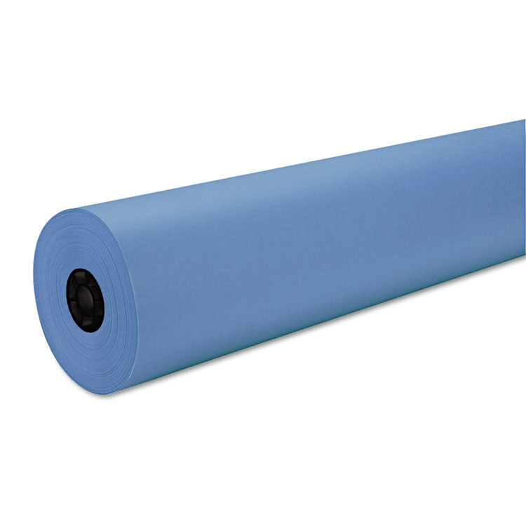 Pacon® Decorol Flame Retardant Art Rolls, 40 lb Cover Weight, 36" x 1000 ft, Sapphire Blue (PAC101206)