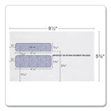 TOPS™ W-2 Laser Double Window Envelope, Commercial Flap, Gummed Closure, 5.63 x 9, White, 24/Pack (TOP2219C) Pack of 24