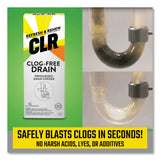 CLR Clog-Free Drain Cleaner, 4.5 oz Aerosol Spray, 6/Carton (JELPP6) Case of 6