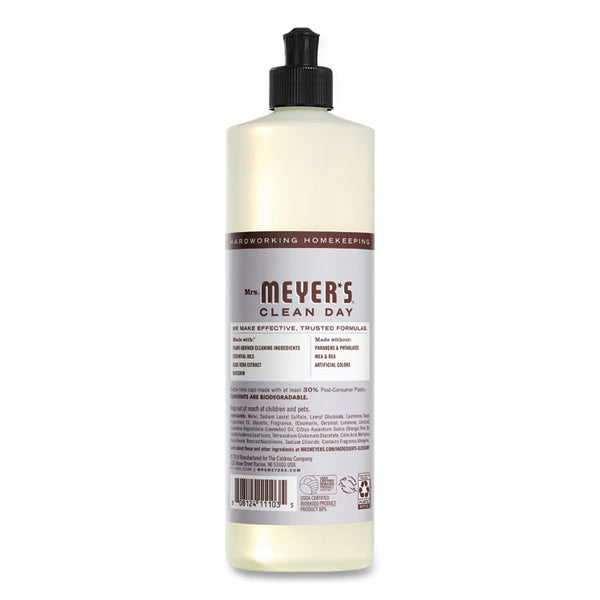 Mrs. Meyer's® Dish Soap, Lavender Scent, 16 oz Bottle, 6/Carton (SJN347634)