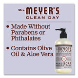 Mrs. Meyer's® Clean Day Liquid Hand Soap, Lavender, 12.5 oz, 6/Carton (SJN651311) Case of 6