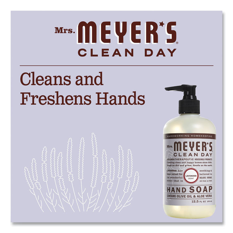 Mrs. Meyer's® Clean Day Liquid Hand Soap, Lavender, 12.5 oz (SJN651311EA) Each