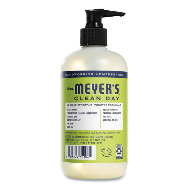 Mrs. Meyer's® Clean Day Liquid Hand Soap, Lemon, 12.5 oz, 6/Carton (SJN651321)