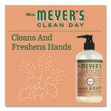 Mrs. Meyer's® Clean Day Liquid Hand Soap, Geranium, 12.5 oz, 6/Carton (SJN651332) Case of 6