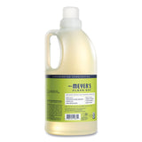 Mrs. Meyer's® Liquid Laundry Detergent, Lemon Verbena Scent, 64 oz Bottle (SJN370736EA) Each