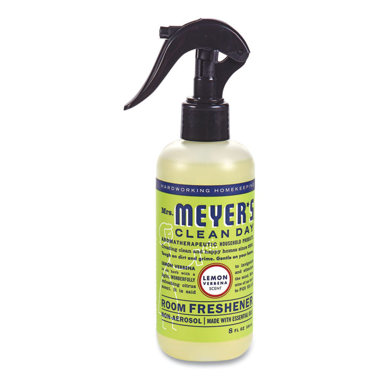 Mrs. Meyer's® Clean Day Room Freshener, Lemon Verbena, 8 oz, Non-Aerosol Spray, 6/Carton (SJN670764) Case of 6