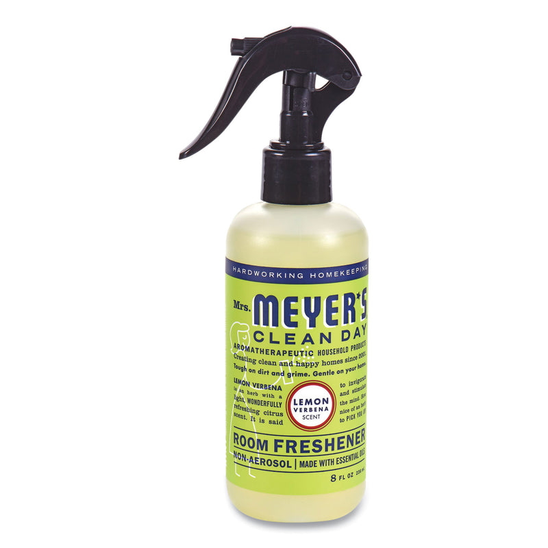 Mrs. Meyer's® Clean Day Room Freshener, Lemon Verbena, 8 oz, Non-Aerosol Spray, 6/Carton (SJN374660) Case of 6