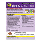 Raid® Bed Bug Detector and Trap, 0.19 lb Trap, 8 Traps/Box, 6/Carton (SJN674798) Case of 6