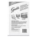 Sparkle Flat Screen and Monitor Cleaner, Pleasant Scent, 8 oz Bottle, 2/Pack (FUN50128) Pack of 2