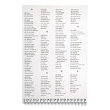 Mead® Spell-Write Wirebound Steno Pad, Gregg Rule, Randomly Assorted Cover Colors, 80 White 6 x 9 Sheets (MEA43082) Each