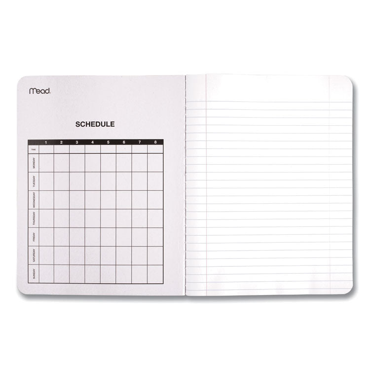 Mead® Square Deal Composition Book, Medium/College Rule, Black Cover, (100) 9.75 x 7.5 Sheets (MEA09932) Each