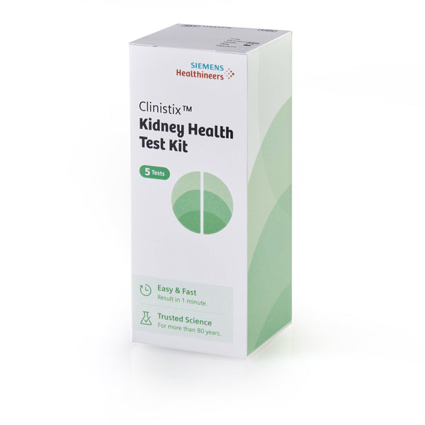 Clinistix™ Urinalysis Test Kit Albumin / Creatinine / Creatinine Ratio 5 Tests per Kit CLIA Waived (1244781_KT) 1/KT