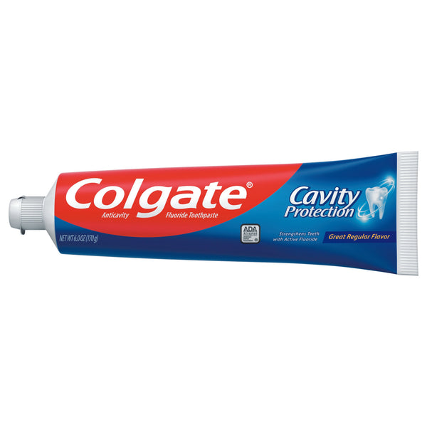 Colgate® Cavity Protection Toothpaste Regular Flavor 6 oz. Tube (1004075_EA) 1/EA