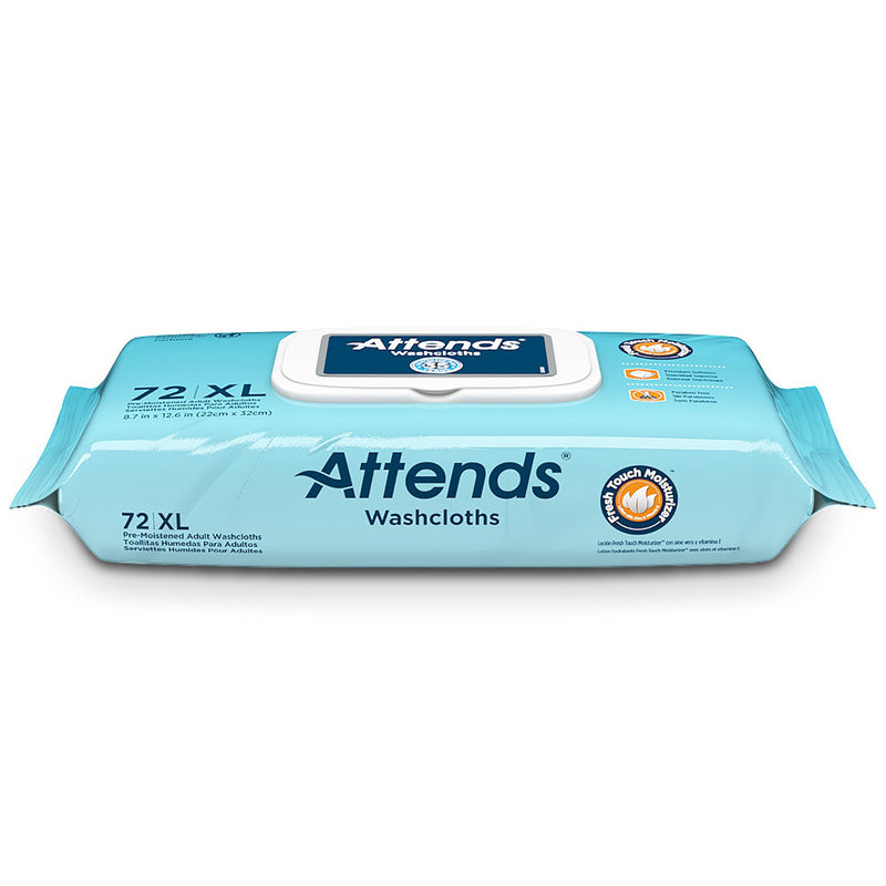 Attends® Personal Cleansing Wipe Soft Pack Scented 72 Count (633847_CS) 12/CS