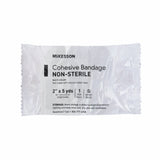 McKesson Cohesive Bandage 2 Inch X 5 Yard Self-adherent Closure Purple / Pink / Green / Light Blue / Royal Blue / Red NonSterile Standard Compression (1032955_EA) 1/EA