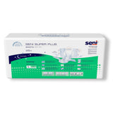 Seni® Super Plus Unisex Adult Incontinence Brief Large Disposable Heavy Absorbency (1163871_CS) 75/CS
