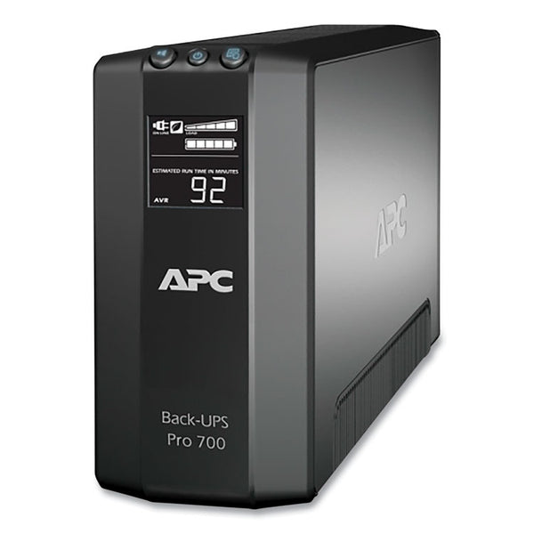 APC® BR700G Back-UPS Pro 700 Battery Backup System, 6 Outlets, 700 VA, 355 J (APWBR700G) Each