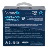 Digital Innovations ScreenDr Device and Screen Cleaning Wipes, Includes 60 Individually Wrapped Wipes and 8" Microfiber Cloth, 6 x 5, White (DGV32347)