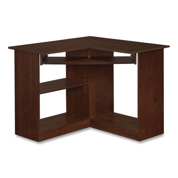 Easy 2 Go Corner Desk, 35.38" x 35.38" x 28.88", Resort Cherry (EYG951572CC)