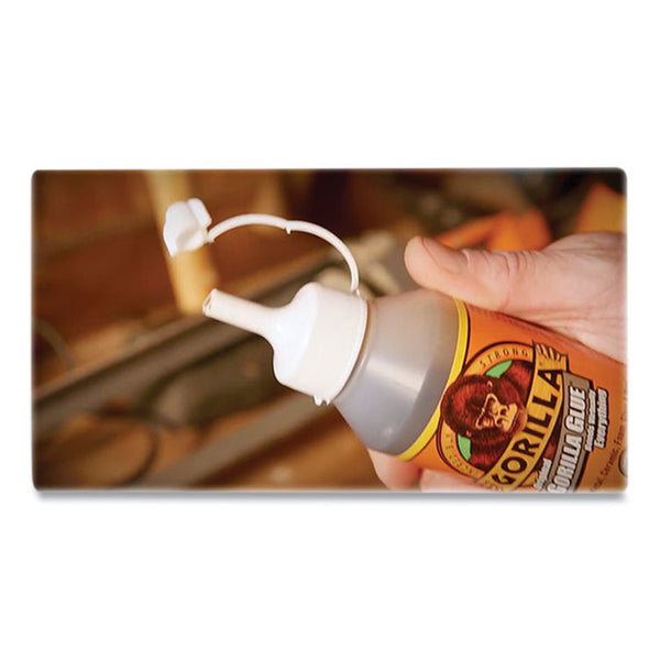 Gorilla® Original Formula Glue, 8 oz, Dries Light Brown (GOR5000806) Each