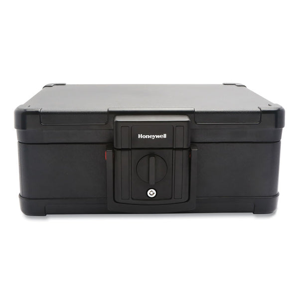 Honeywell Fire and Waterproof Safe Chest with Carry Handle, 16 x 12.6 x 6.6, Black (HWL1533) Each
