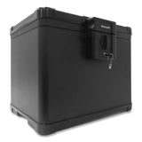 Honeywell Molded Fire and Water File Chest, 16 x 12.6 x 13, 0.6 cu ft, Black (HWL1536) Each