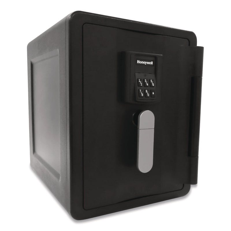 Honeywell Fire and Waterproof Safe with Digital Lock, 11.8 x 16.7 x 15.6, 0.7 cu ft, Black (HWL2901) Each