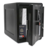 Honeywell Fire and Waterproof Safe with Digital Lock, 11.8 x 16.7 x 15.6, 0.7 cu ft, Black (HWL2901) Each