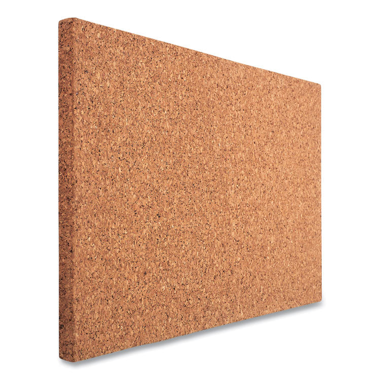 Iceberg iDesign Frameless Cork Bulletin Board, 46 x 36, Tan Surface (ICE35011)