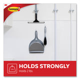Command™ Medium Wire Hooks, Metal Wire, Silver/White, Supports 2 lb, 13/Pack (MMM1706513) Pack of 13
