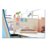 Post-it® Notes Super Sticky Recycled Notes in Wanderlust Pastels Collection Colors, 3" x 3", 65 Sheets/Pad, 6 Pads/Pack (MMM70005132637) Pack of 6