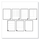 Rocketbook Fusion Smart Notebook, Seven Assorted Page Formats, Black Cover, (21) 11 x 8.5 Sheets (RKBFLRCAFR) Each