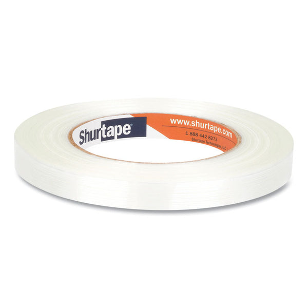 Shurtape® GS 490 Economy Grade Fiberglass Reinforced Strapping Tape, 0.47" x 60.15 yds, White, 72/Carton (SHU101228)