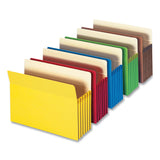 Smead™ Colored File Pockets, 5.25" Expansion, Letter Size, Assorted Colors, 5/Box (SMD73836)
