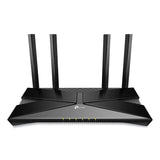 TP-Link ARCHER AX3000 Dual Band Gigabit Wi-Fi 6 Router, 5 Ports, Dual-Band 2.4 GHz/5 GHz (TPLARCHERAX3000) Each