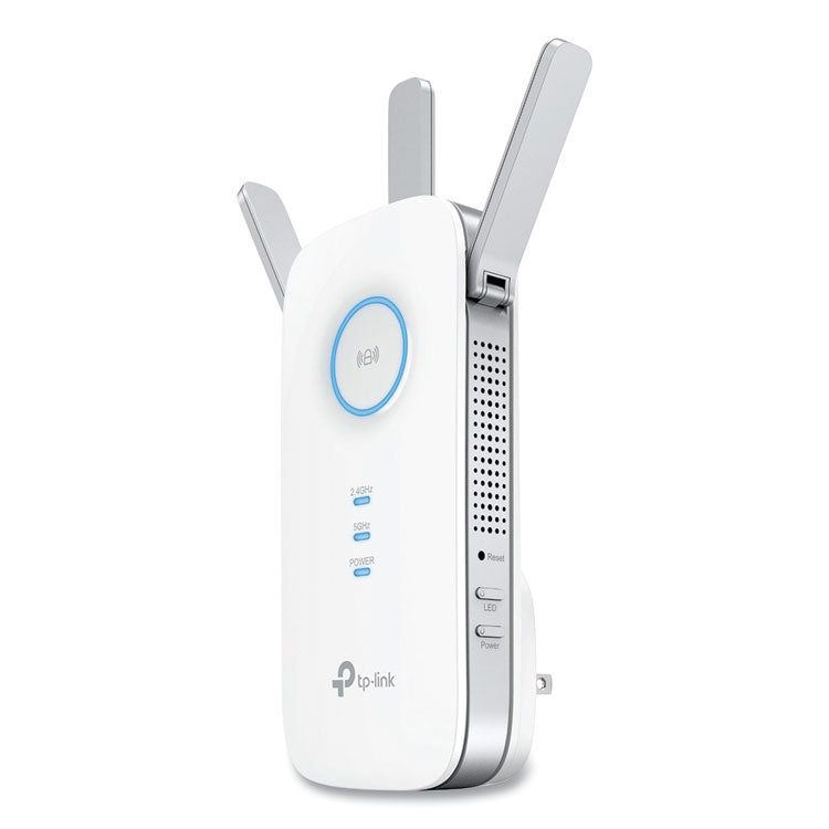 TP-Link RE450 AC1750 Wi-Fi Range Extender, 1 Port, Dual-Band 2.4 GHz/5 GHz (TPLRE450) Each