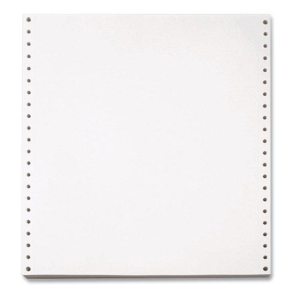 Willamette Blank Continuous Paper, 1-Part, 20 lb Bond Weight, 9.5 x 5.5, White, 5,400/Carton (WLL955027)